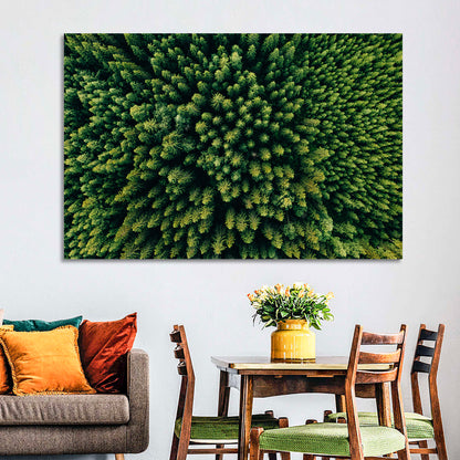 Forest Aerial Pattern Wall Art