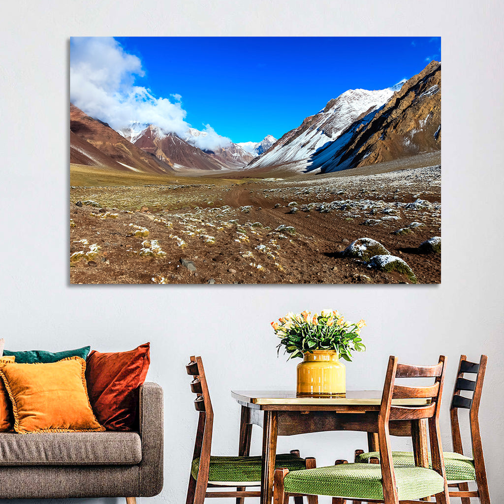 Mount Aconcagua Valley View Wall Art