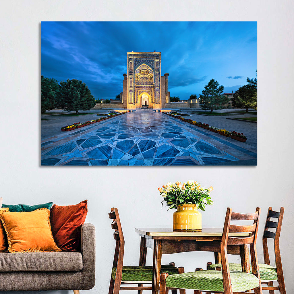 Gur-e-amir Twilight Entrance Wall Art