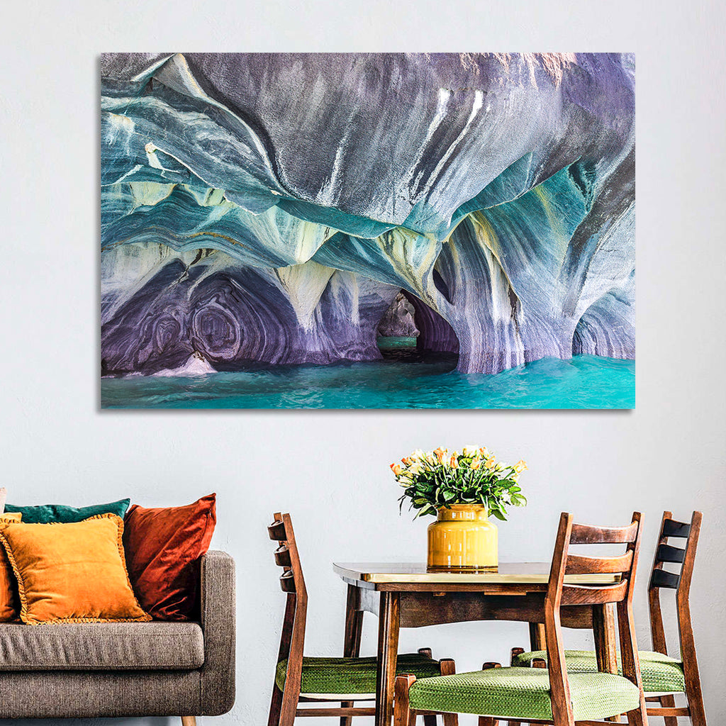 Marble Caves of Lake General Carrera Wall Art