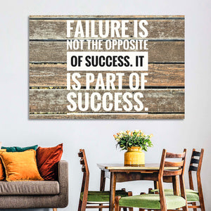 Failure is Part of Success Wall Art