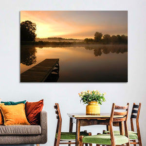 Lake Morning Wall Art