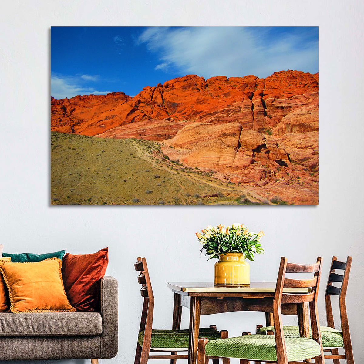 Red Rock Canyon Trail Wall Art