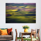 Palouse Farmland at Golden Hour Wall Art