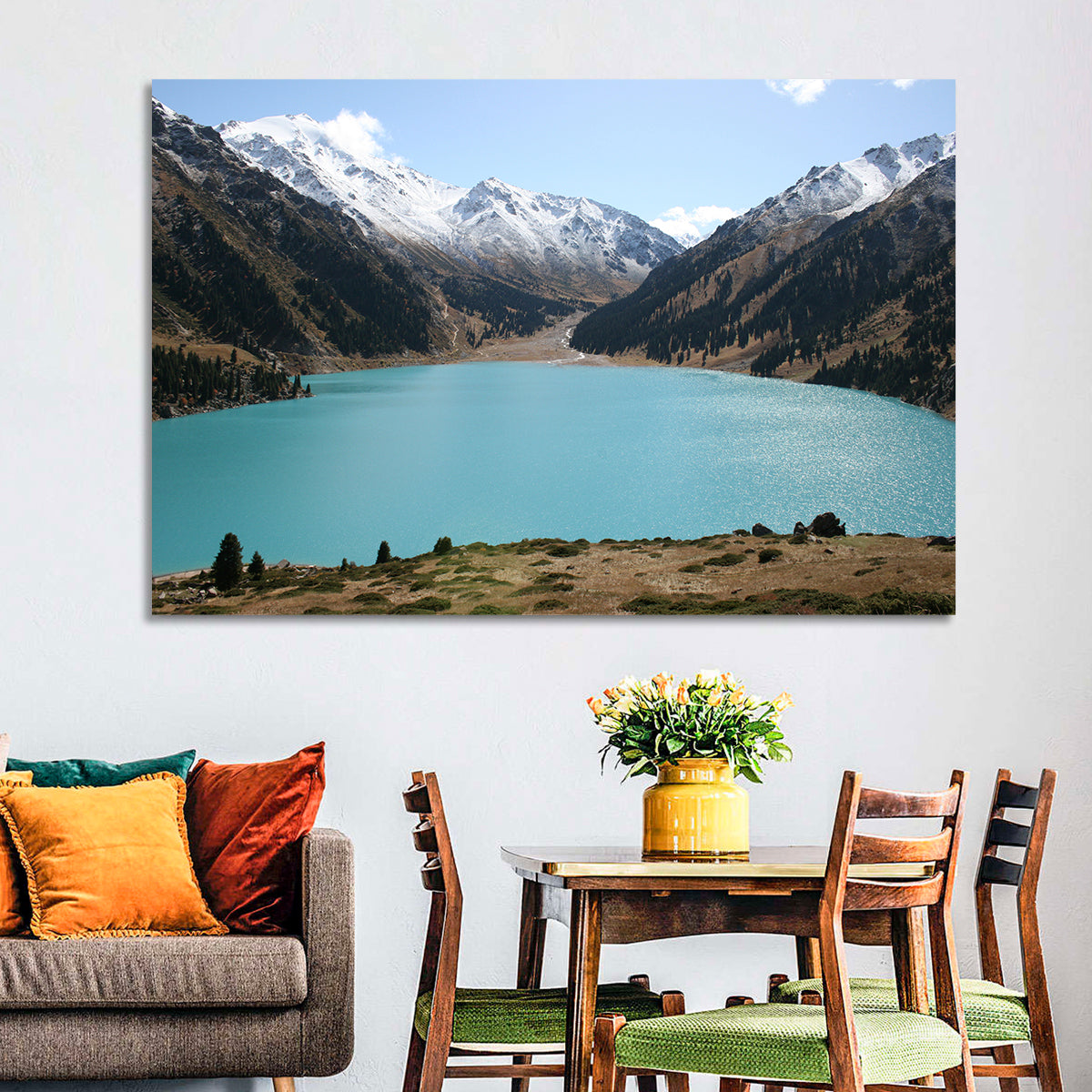 Big Almaty Lake Wall Art