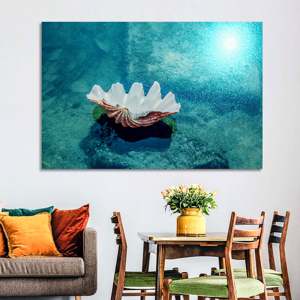 Giant Clam Shell Wall Art