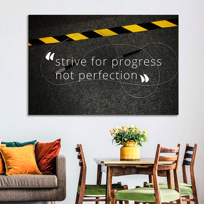 Strive For Progress Wall Art