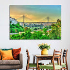 Salah Bey Viaduct at Golden Hour Wall Art