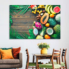 Tropical Fruit Still Life Wall Art