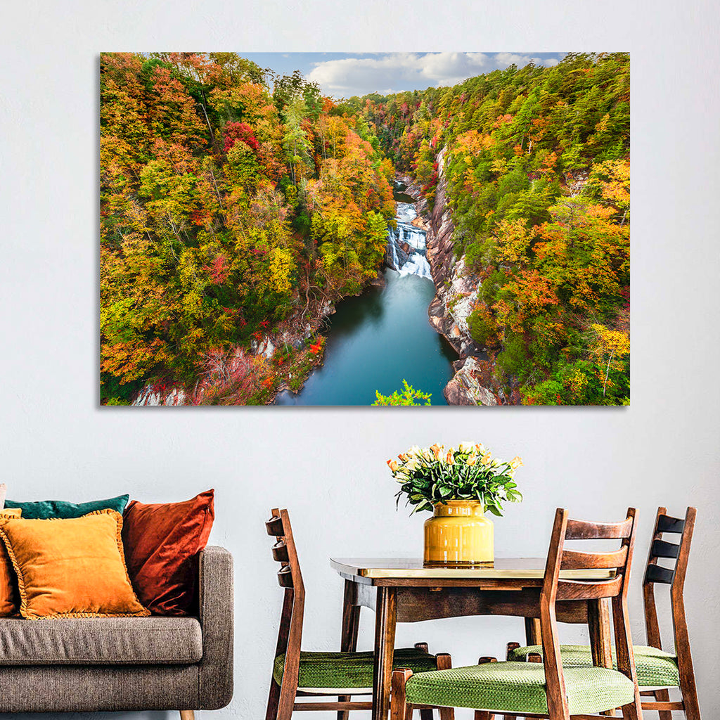 Tallulah Gorge Waterfall Wall Art
