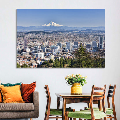 Portland Cityscape Wall Art