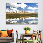 Song Kul Lake Reflection Wall Art