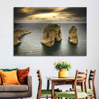 Pigeon Rocks, Raouché Wall Art