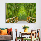 Bamboo Alley Wall Art