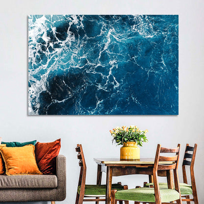 Sea Water Texture Abstract Wall Art