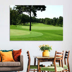 Oklahoma Golf Course Greens Wall Art