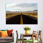 Nevada Desert Highway Wall Art