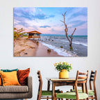 Tanganyika Shoreline at Dusk Wall Art