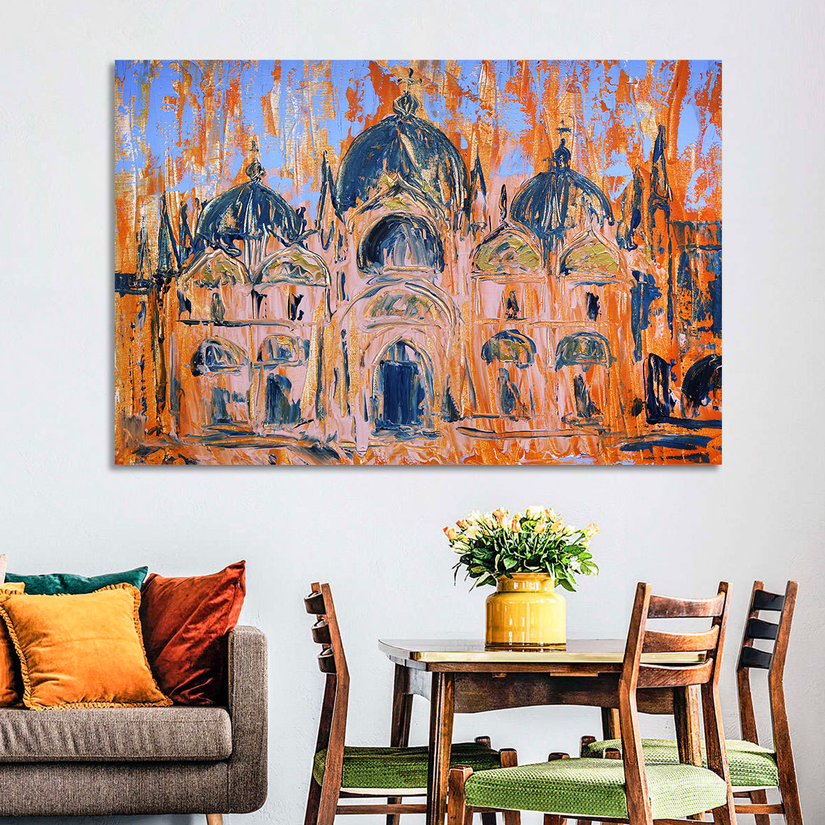 St Mark's Basilica, San Marco Square Wall Art in a room, landscape