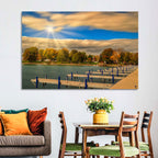Skaneateles Lake Pier Wall Art