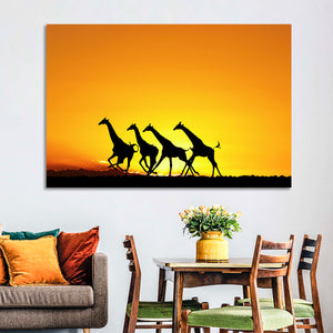 African Giraffes Wall Art