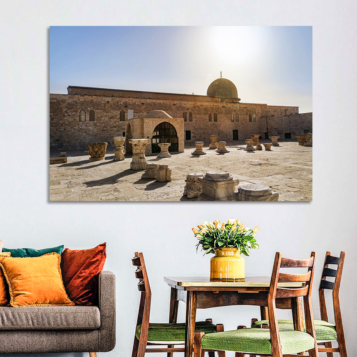 Al-aqsa Mosque Courtyard Wall Art