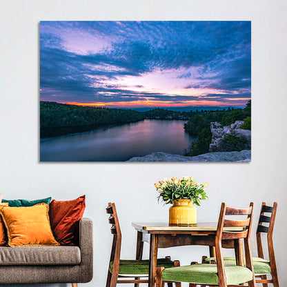 Lake Minnewaska Sunset Wall Art