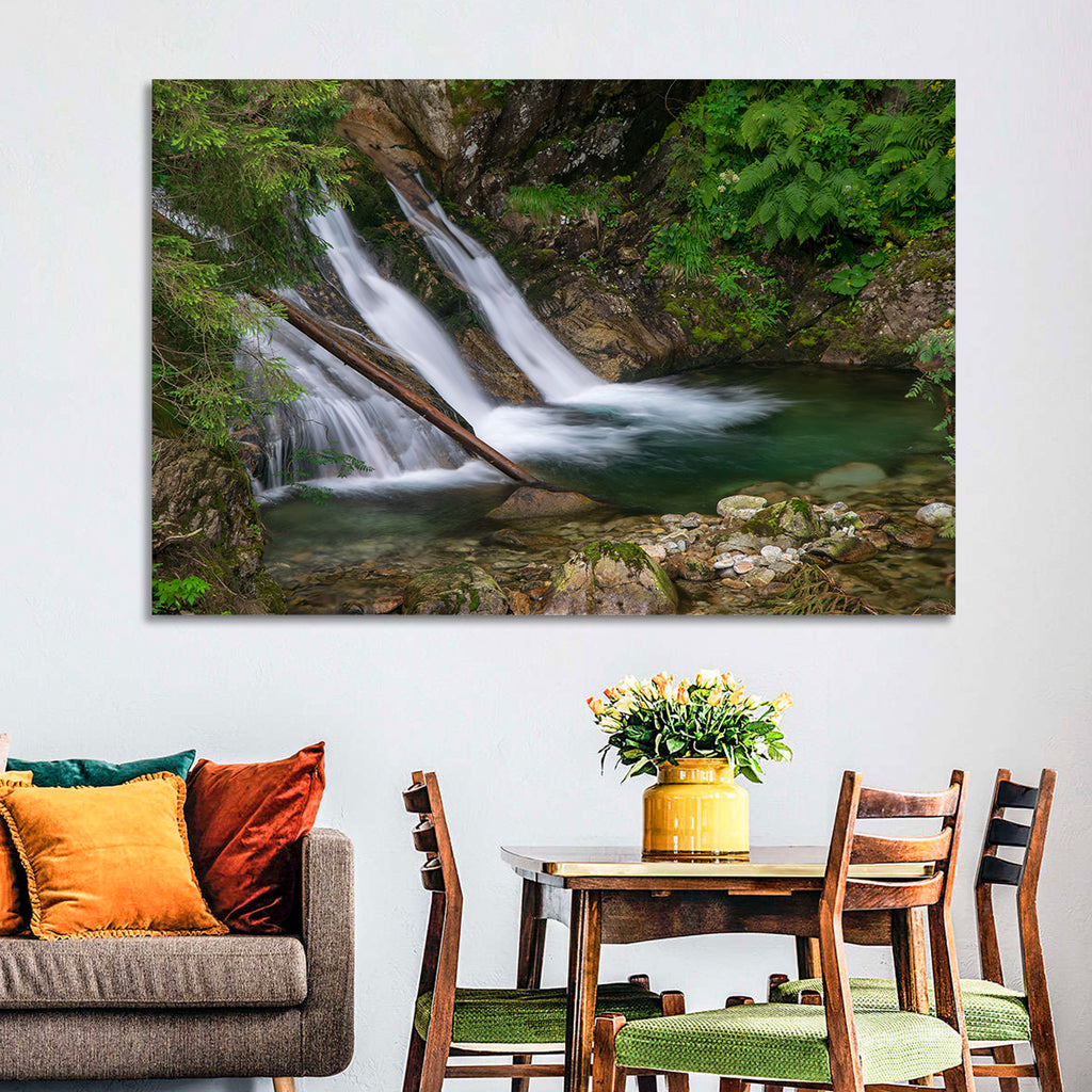 Mount Mickiewicz Waterfall Wall Art