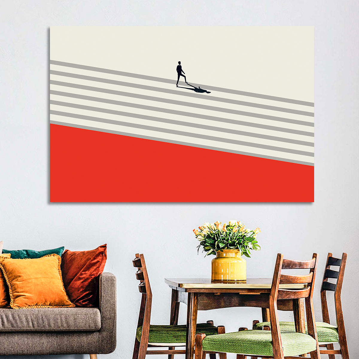 Career Development Concept Wall Art in a room, landscape
