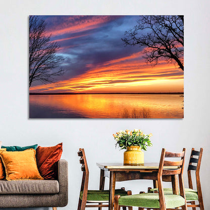 Lake Texoma Sunset Wall Art