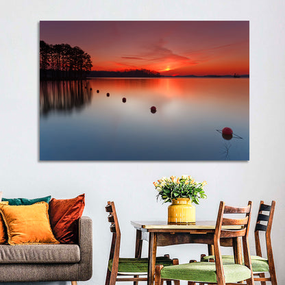 Lake Lanier Sunset Wall Art