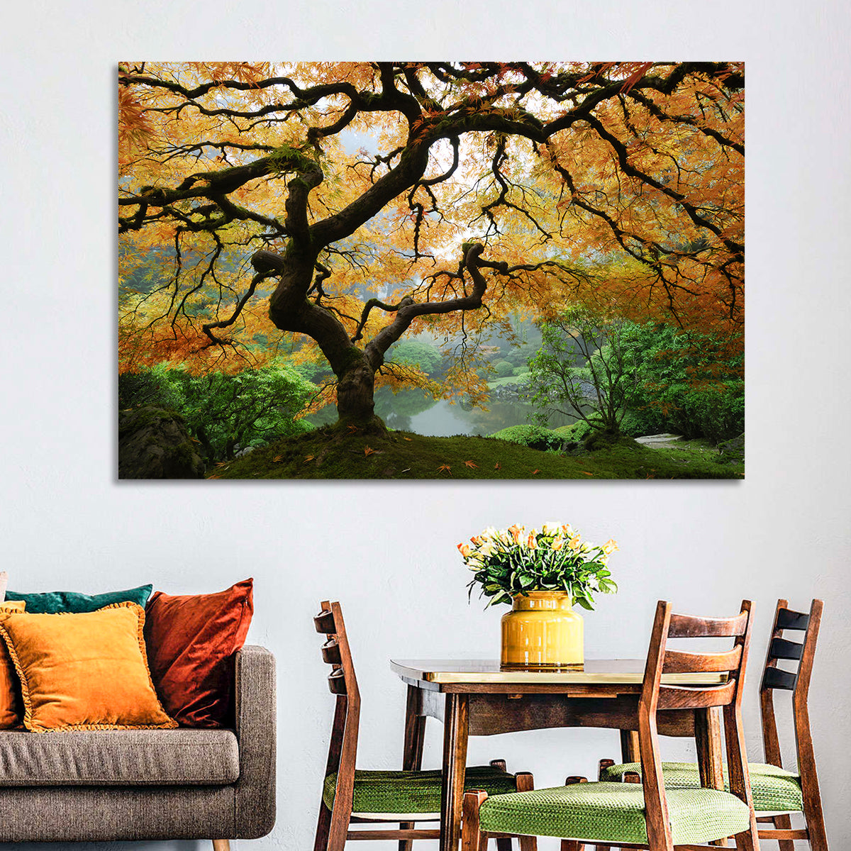 Japanese Autumn Maple Wall Art