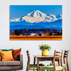 Mount Baker Fields Wall Art