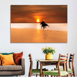 Horse Galloping Wall Art