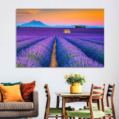 Lavender Fields Provence Wall Art