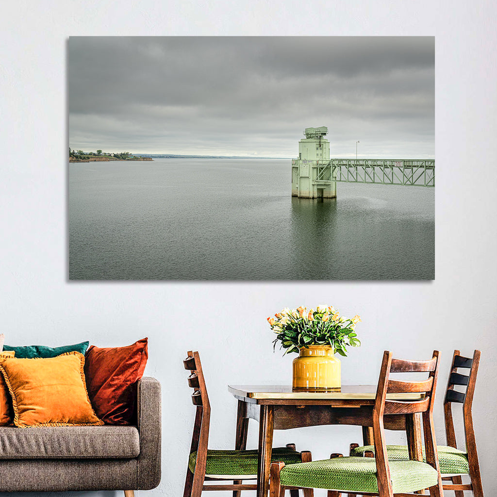 Lake Mcconaughy Intake Tower Wall Art