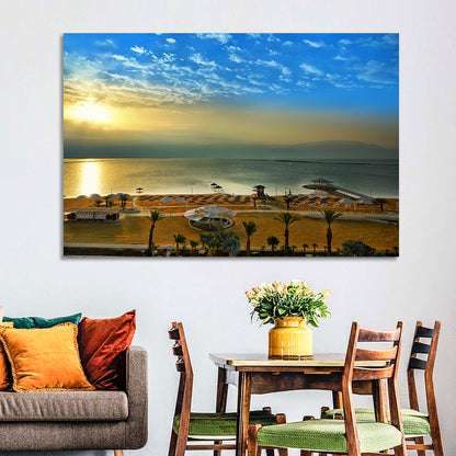 Dead Sea Sunset Wall Art