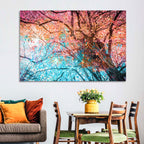 Autumn Canopy Abstract Wall Art
