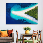 Zlatni Rat Beach Aerial Coast Wall Art