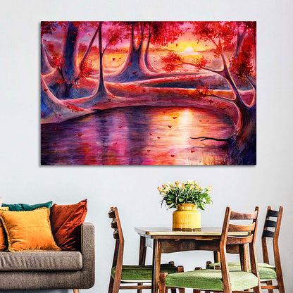 Forest Lake Artist Concept Wall Art