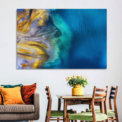 Abstract Beach Wall Art