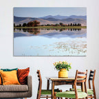 Mission Valley Lake Reflection Wall Art