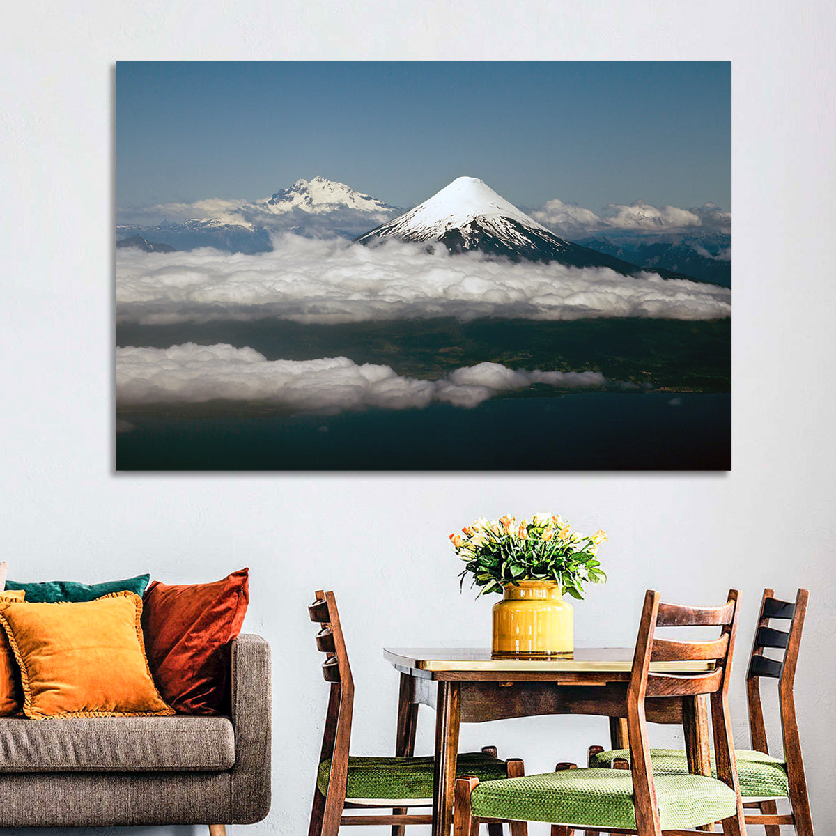 Osorno Volcano, Puerto Varas Wall Art in a room, landscape