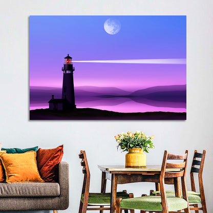 Romantic Lighthouse Wall Art