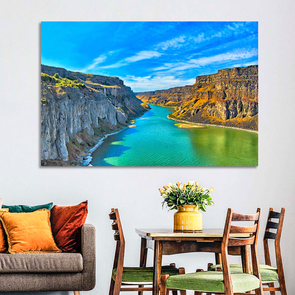 Snake River Canyon at Twin Falls Wall Art