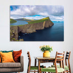 Sørvágsvatn Cliff Overlook Wall Art