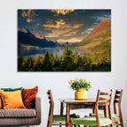 Wild Goose Island, St. Mary Lake Wall Art