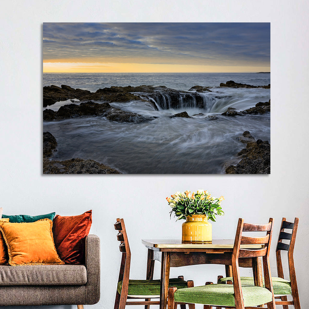 Thor's Well at Cape Perpetua Wall Art