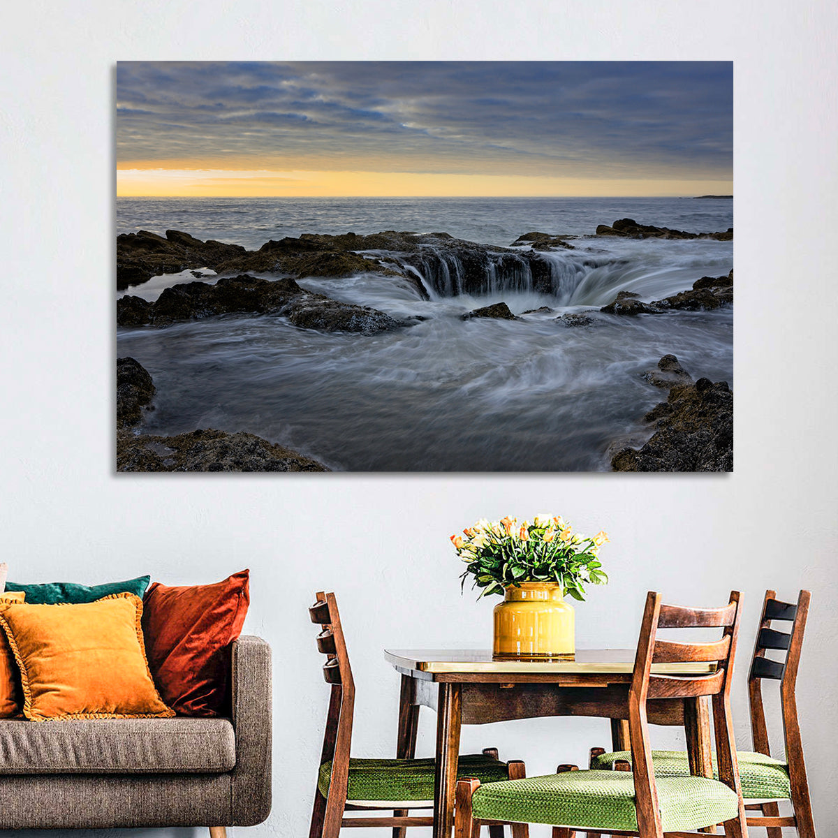Thor's Well at Cape Perpetua Wall Art