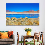 Laguna Flamingo Lake Wall Art